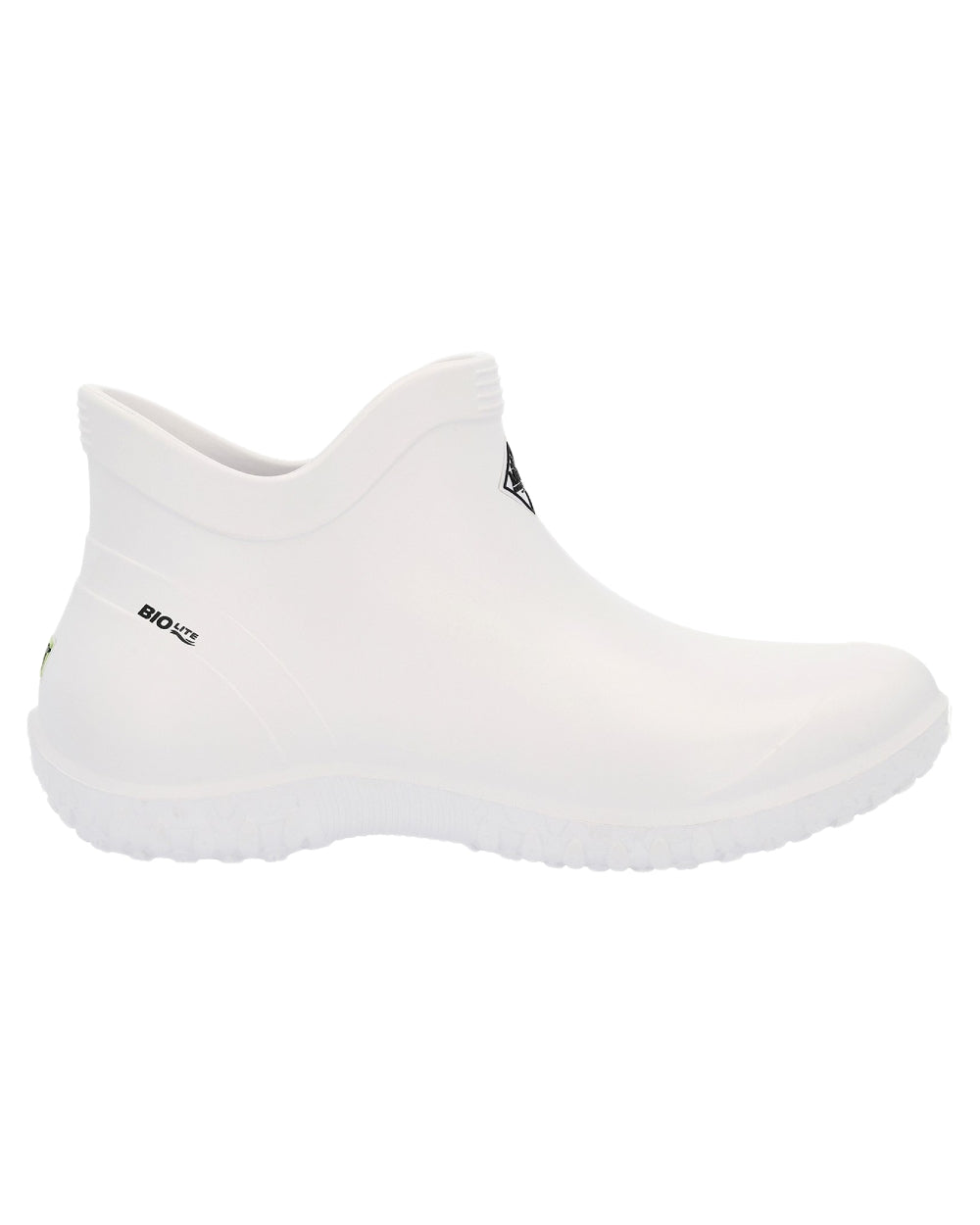 White Coloured Muck Boots Womens Muckster Lite Ankle Boots on White Background
#colour_white