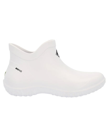 White Coloured Muck Boots Womens Muckster Lite Ankle Boots on White Background
#colour_white
