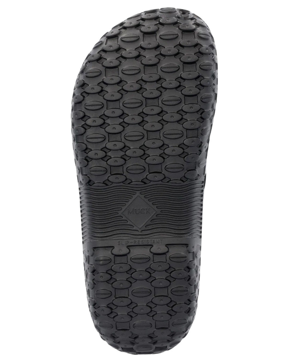 Black Coloured Muck Boots Womens Muckster Lite Clogs On A White Background #colour_black