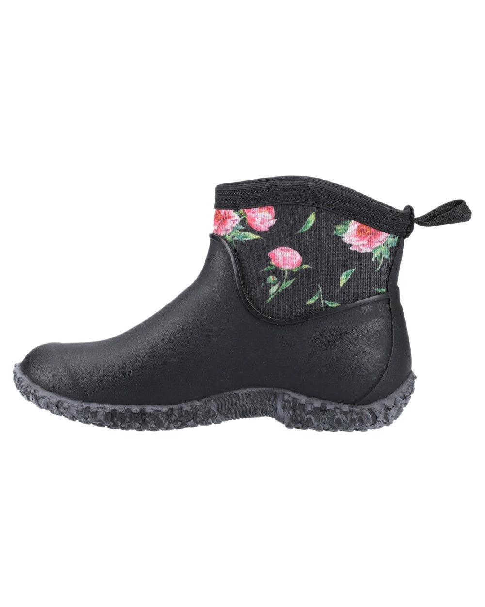 Peony Roses Coloured Muck Boots Women's RHS Muckster II Ankle Boots on White Background
#colour_peony-roses