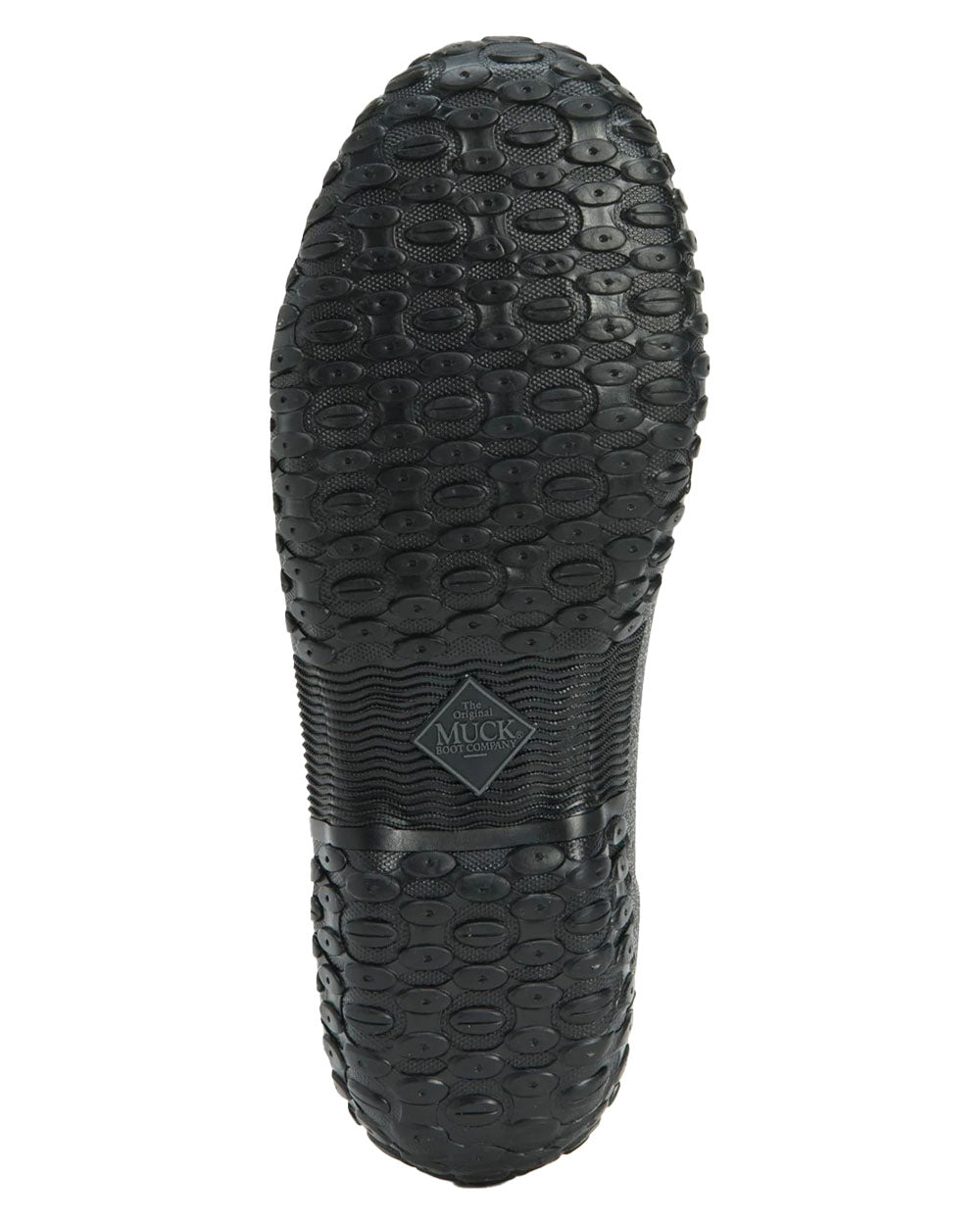 Black coloured Muck Boots Womens RHS Muckster II Low Shoes on White background #colour_black