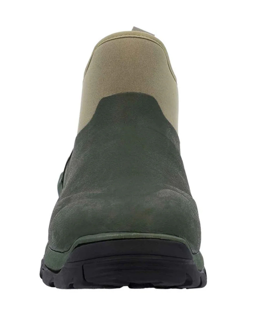 Moss Coloured Muck Boots Mens Woody Sport Ankle Boots On A White Background #colour_moss