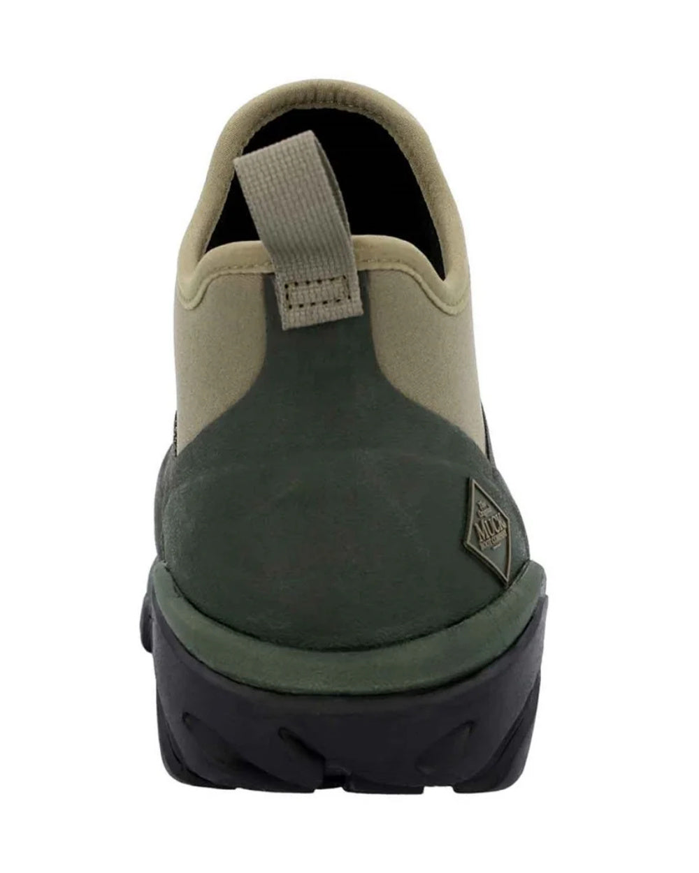 Moss Coloured Muck Boots Mens Woody Sport Ankle Boots On A White Background #colour_moss