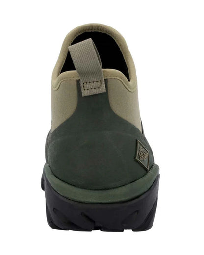 Moss Coloured Muck Boots Mens Woody Sport Ankle Boots On A White Background #colour_moss