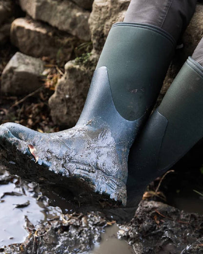 Muck Boots Arctic Outpost Tall Boots in Moss #colour_moss