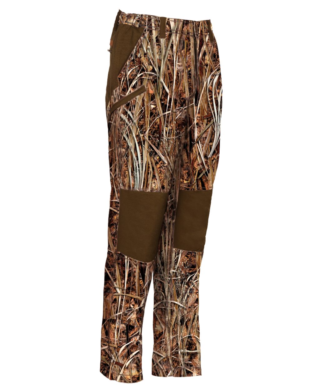 Camo Wet Coloured Percussion Palombe Trousers On A White Background #colour_camo-wet