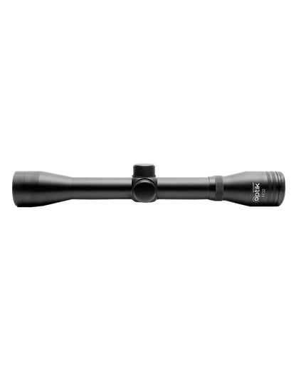 Black Coloured Richter Optik Crystal Range Scope On A White Background #colour_black