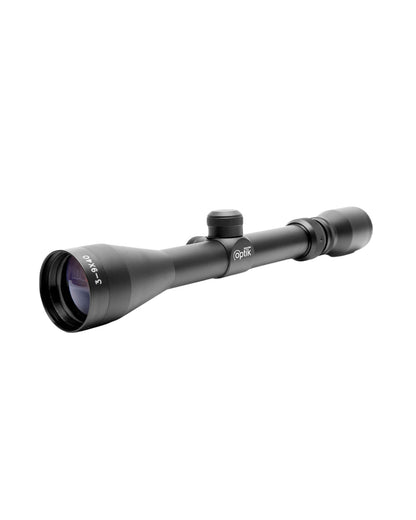 Black Coloured Richter Optik Dynamic Scope On A White Background #colour_black