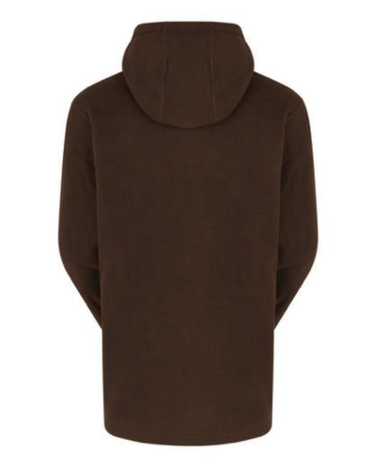 Bark Coloured Ridgeline Ballistic Hoodie On A White Background #colour_bark