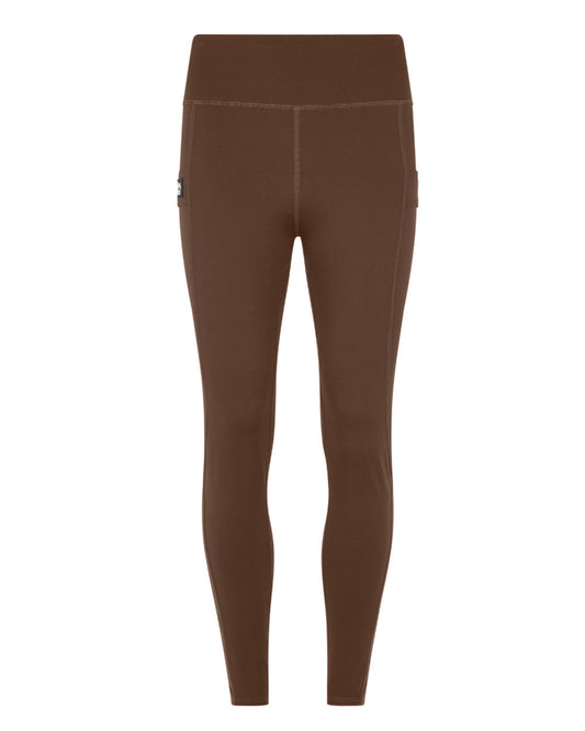 Bark Coloured Ridgeline Womens Infinity Leggings On A White Background #colour_bark