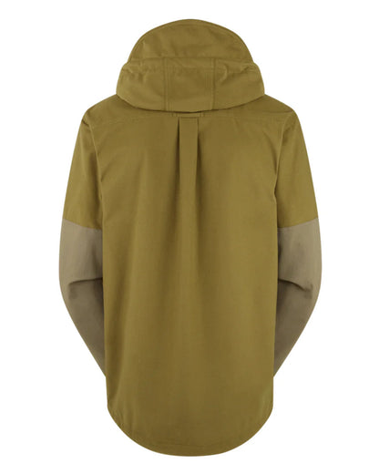Teak Coloured Ridgeline Mens Pintail Ghillie Smock On A White Background #colour_teak