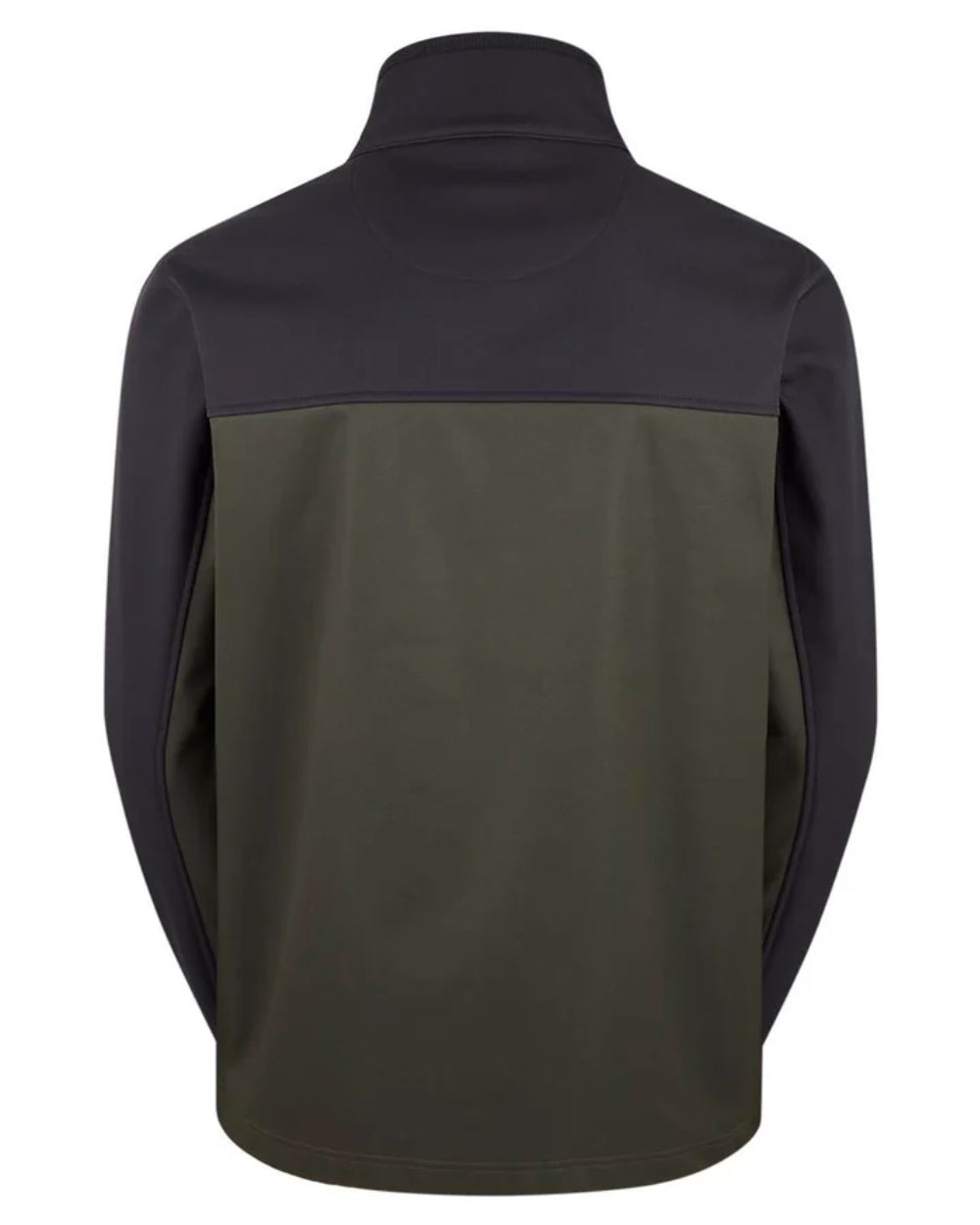 Deep Forest Coloured Ridgeline Mens Ranger 24 Jacket On A White Background #colour_deep-forest