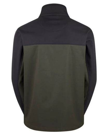 Deep Forest Coloured Ridgeline Mens Ranger 24 Jacket On A White Background #colour_deep-forest