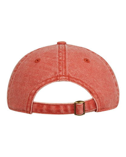 Russet Wash Coloured Ridgeline Original Truckie Cap On A White Background #colour_russet-wash