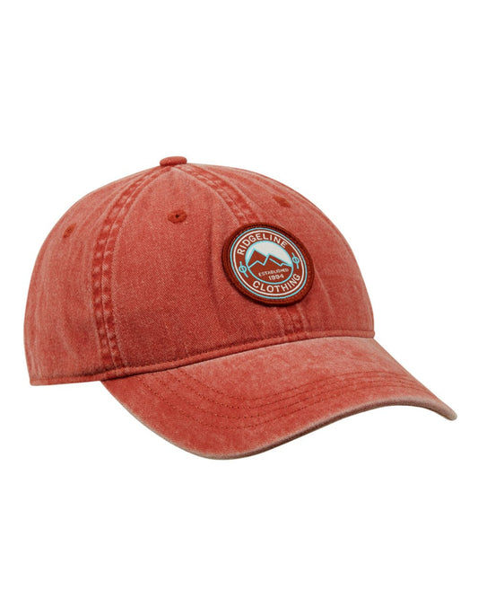 Russet Wash Coloured Ridgeline Original Truckie Cap On A White Background #colour_russet-wash