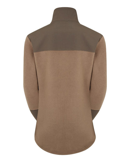 Light Bark Coloured Ridgeline Womens Hybrid Jacket On A White Background #colour_light-bark