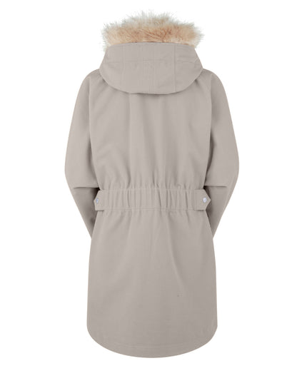 Mushroom Coloured Ridgeline Womens Monsoon Nordic Jacket On A White Background #colour_mushroom