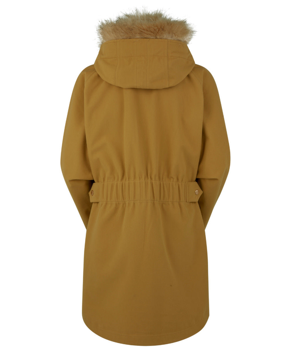 Teak Coloured Ridgeline Womens Monsoon Nordic Jacket On A White Background #colour_teak