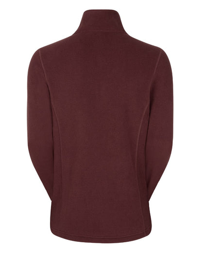 Winter Berry Coloured Ridgeline Womens Narvik Fleece On A White Background #colour_winter-berry