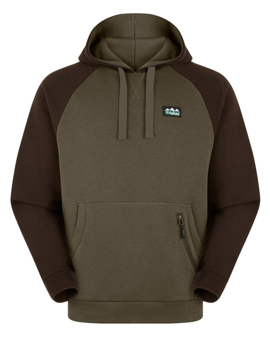 Ivy Green Coloured Ridgeline Womens North Island Hoodie On A White Background #colour_ivy-green