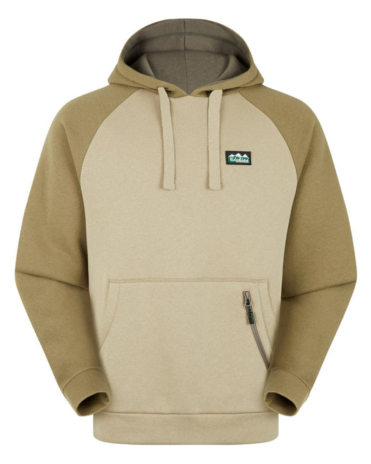 Teak Coloured Ridgeline Womens North Island Hoodie On A White Background #colour_teak