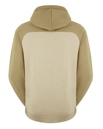 Teak Coloured Ridgeline Womens North Island Hoodie On A White Background #colour_teak