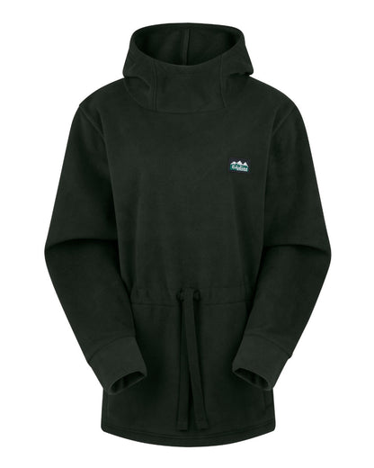 Olive Coloured Ridgeline Womens Salt Marsh Fleece Smock On A White Background #colour_olive