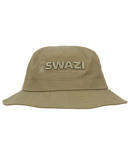 Tussock Coloured Swazi Bucket Hat On A White Background #colour_tussock