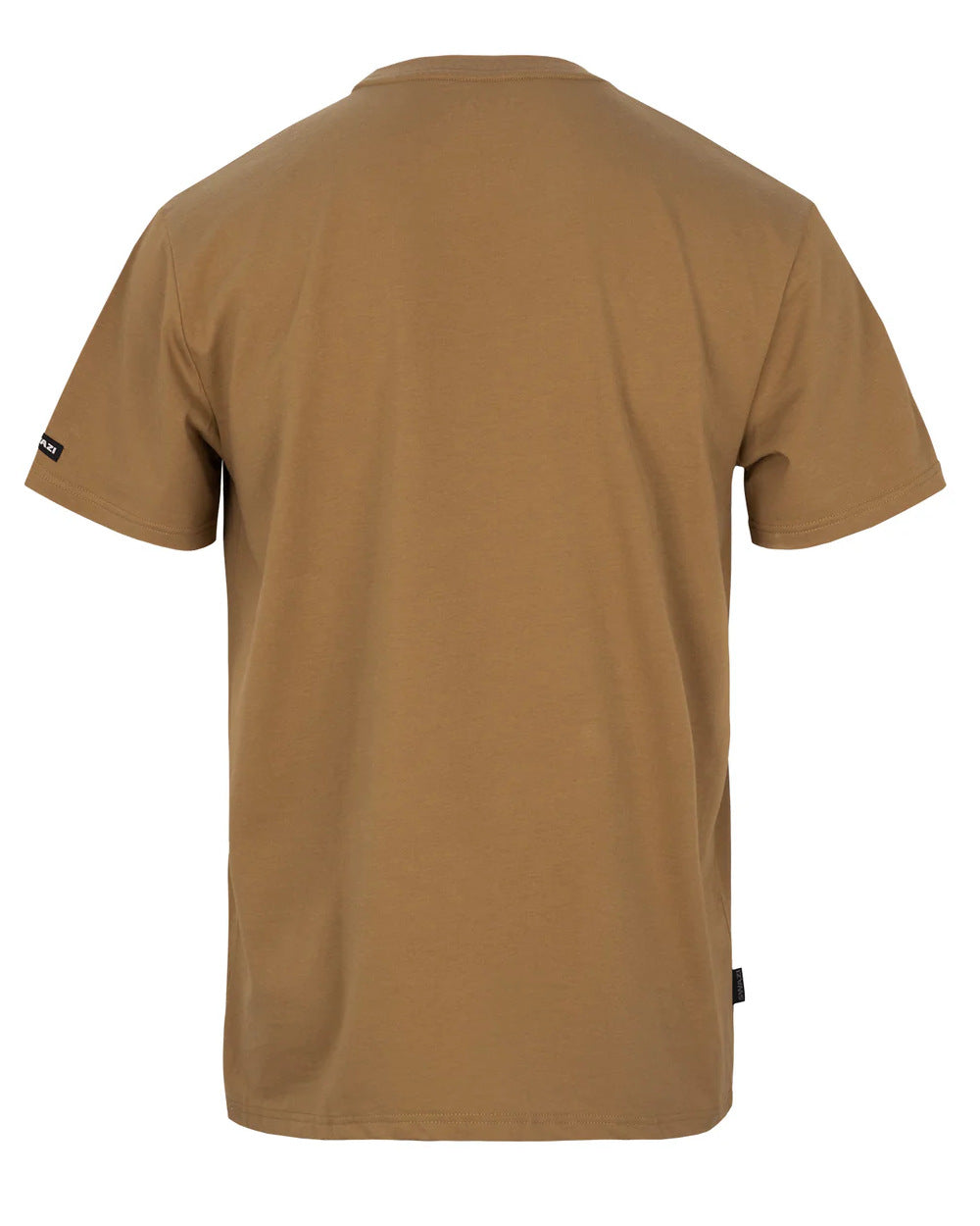 Tussock Coloured Swazi Mens Hunter For Life T-Shirt On A White Background #colour_tussock