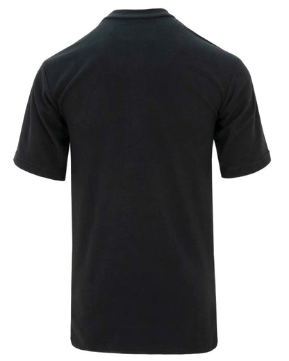 Black Coloured Swazi Micro Top On A White Background #colour_black