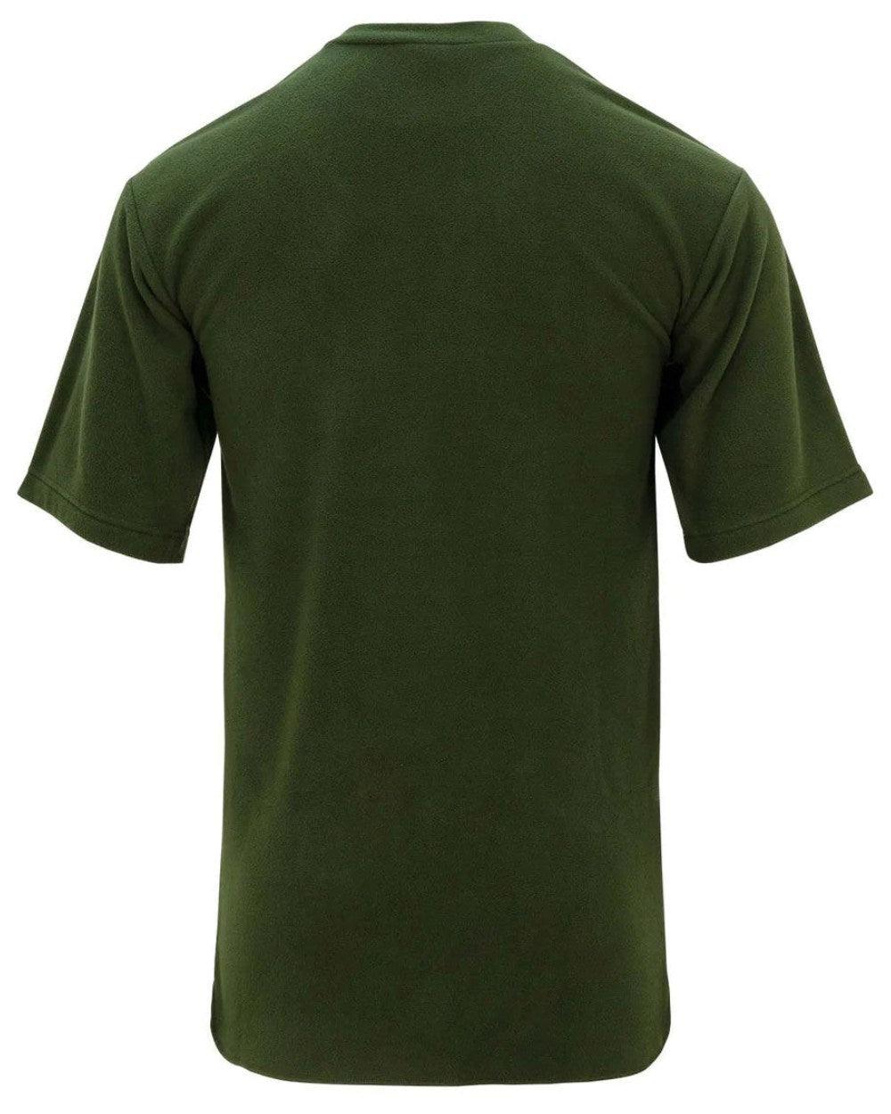Olive Coloured Swazi Micro Top On A White Background #colour_olive