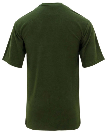 Olive Coloured Swazi Micro Top On A White Background #colour_olive