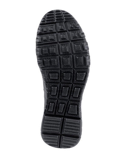 Black Coloured Viper Sneaker Boots on white background #colour_black