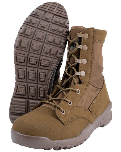 Coyote Coloured Viper Sneaker Boots on white background #colour_coyote