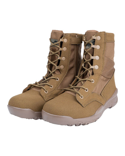 Coyote Coloured Viper Sneaker Boots on white background #colour_coyote