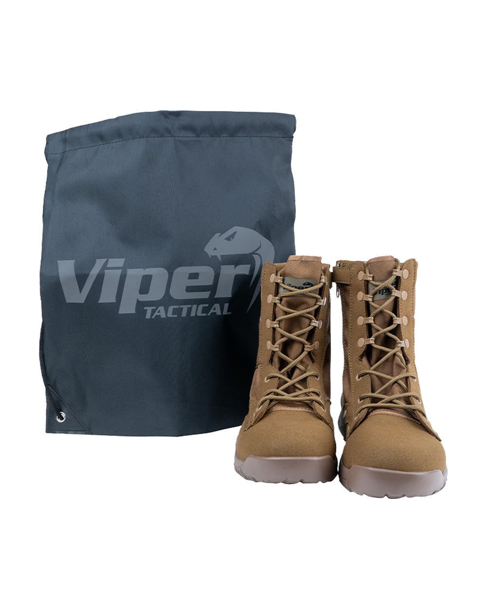 Coyote Coloured Viper Sneaker Boots on white background #colour_coyote