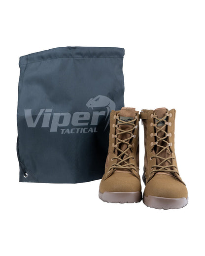 Coyote Coloured Viper Sneaker Boots on white background #colour_coyote