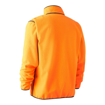 Deerhunter Gamekeeper Reversible Fleece Jacket - Orange