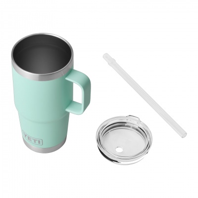 Yeti Rambler 25oz Straw Mug - Seafoam