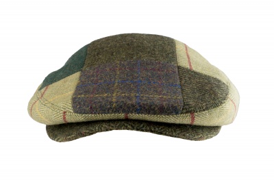 Jack Pyke Wool Blend Flat Cap Patchwork