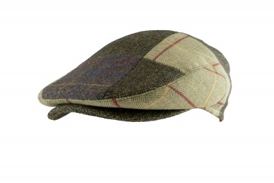 Jack Pyke Wool Blend Flat Cap Patchwork