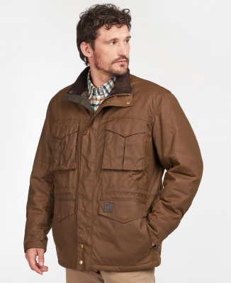 Barbour Watson Wax Jacket - Brown