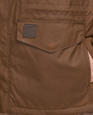 Barbour Watson Wax Jacket - Brown