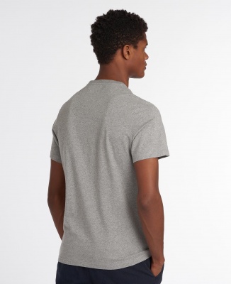 Barbour Logo T-Shirt - Grey Marl