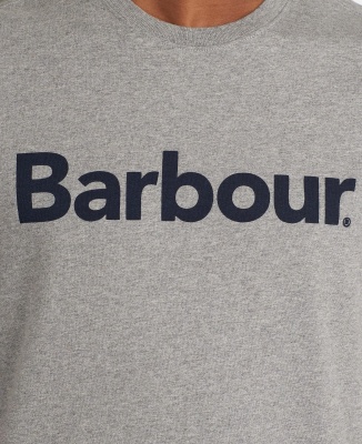 Barbour Logo T-Shirt - Grey Marl