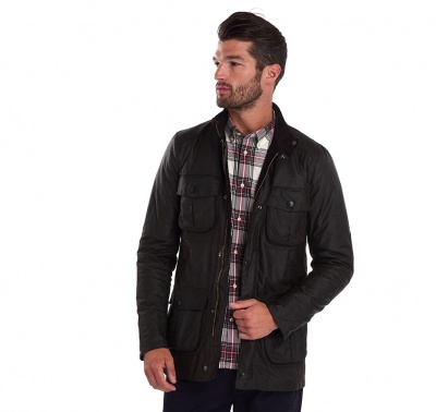 Barbour Corbridge Wax Jacket - Olive