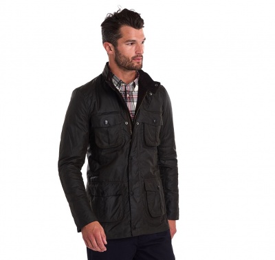 Barbour Corbridge Wax Jacket - Olive