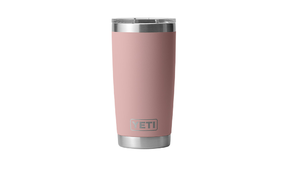 Yeti Rambler 20oz Tumbler - Sandstone Pink