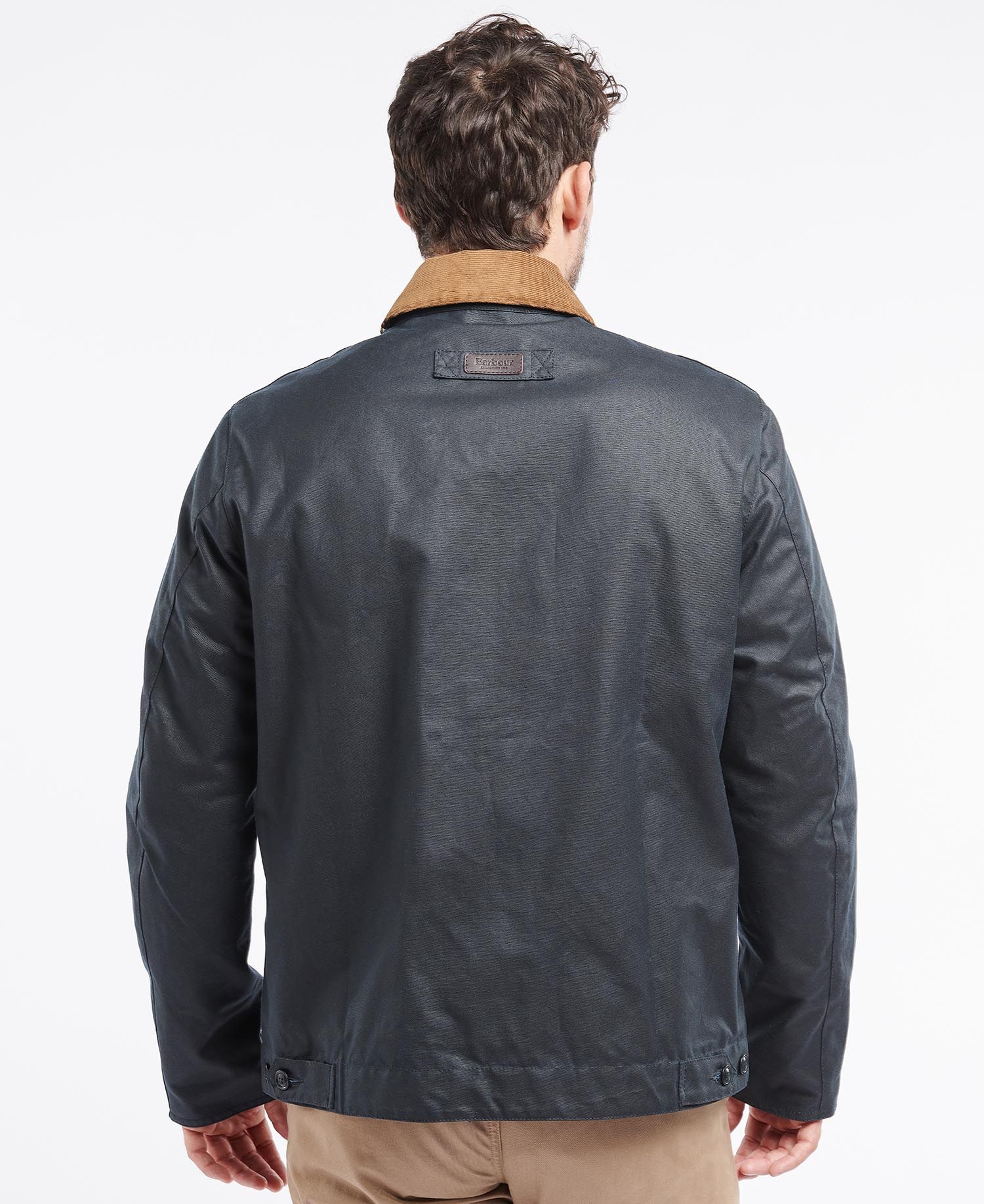 Barbour Milton Wax - Navy SeriousCountrySports.com