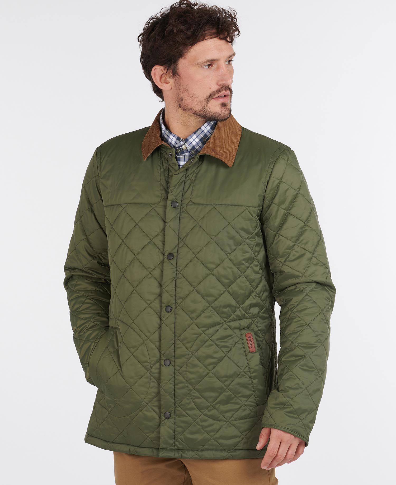 Barbour Thornhill Quilted Jacket - Olive SeriousCountrySports.com